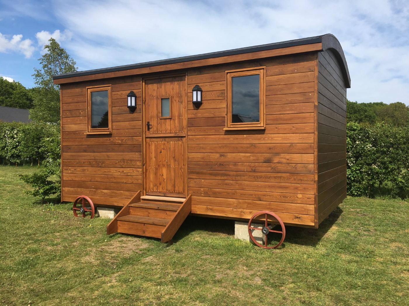Shepherd Huts at Heathside
