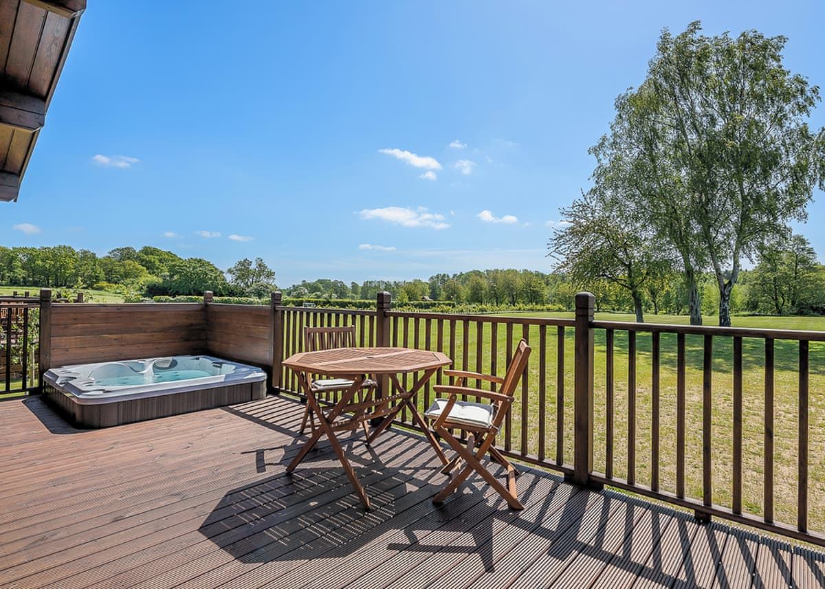 Lodge deck