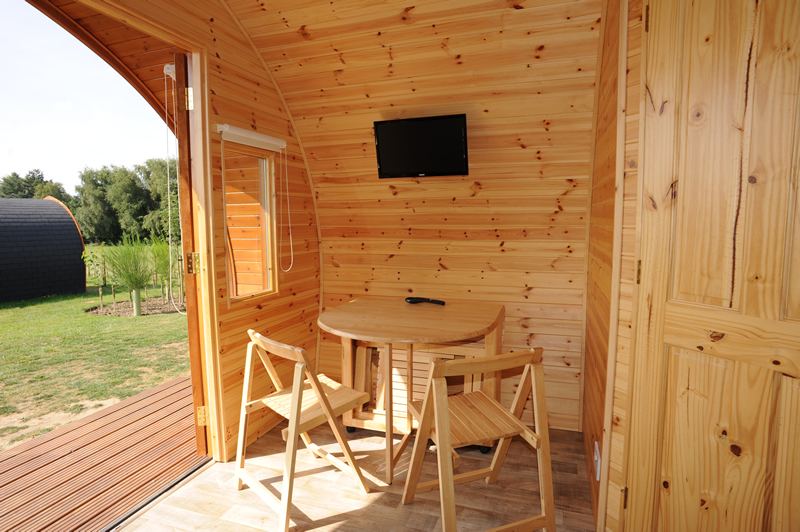 Pod living area